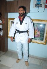 Ajay Devgan was felicitated by Taekwondo Masters from Korea in Mumbai on 22nd Nov 2014 (31)_5473267ad4f23.JPG