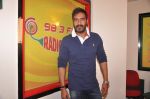 Ajay Devgn at Radio Mirchi Mumbai studio for the promotion of upcoming movie Action Jackson (5)_547ea48a0b210.JPG