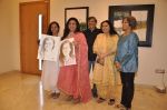 Zarina Wahab, Bindiya Goswami, Amol Palekar, Vidya Sinha, Sandhya Ghokle at Amol Palekar_s painting exhibition in Mumbai on 7th Dec 2014 (35)_5485b3776f602.JPG