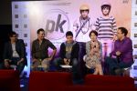 Aamir khan, Anushka Sharma, Rajkumar Hirani, Vidhu Vinod Chopra at PK Movie Press Meet in Hyderabad on 9th Dec 2014 (11)_54880a4e231d6.JPG