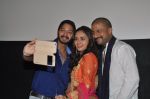 Jitendra Joshi, Amruta Khanvilkar, Shreyas Talpade at the First Look & Theatrical Trailer launch of Shreyas Talpade starrer Baji in mumbai on 9th Dec 2014 (45)_5487f14540c4d.JPG