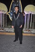 Karan Johar at Riddhi Malhotra & Tejas Talwalkar_s wedding reception in J W Marriott, Mumbai on 15th Dec 2014 (56)_548feb4ba005b.JPG