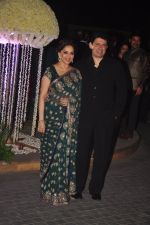 Madhuri Dixit at Riddhi Malhotra & Tejas Talwalkar_s wedding reception in J W Marriott, Mumbai on 15th Dec 2014 (17)_548febbd7da9e.JPG