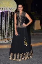 Neha Dhupia at Riddhi Malhotra & Tejas Talwalkar_s wedding reception in J W Marriott, Mumbai on 15th Dec 2014 (143)_548fec8d17265.JPG