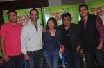 Ritesh Menon, Kushal Punjabi, Swanand Kirkire, Shilpa Shukla, Siddharth Sharma at Crazy Kukkad Family promotions in Mumbai on 26th Dec 2014 (18)_549e8454b3e71.JPG