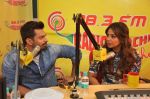 Bipasha Basu, Karan Singh Grover at Radio Mirchi Mumbai studio for the promotion of Alone in Mumbai on 29th Dec 2014 (13)_54a2690099d5b.JPG
