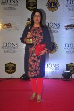 Farah Khan at the 21st Lions Gold Awards 2015 in Mumbai on 6th Jan 2015 (314)_54acf386aff3d.jpg