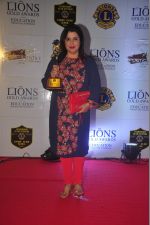 Farah Khan at the 21st Lions Gold Awards 2015 in Mumbai on 6th Jan 2015 (317)_54acf38878607.jpg