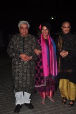 Javed Akhtar, Shabana Azmi, Tanvi Azmi at Farah Khan_s birthday bash at her house in Andheri on 8th Jan 2015 (524)_54afc57bebd85.JPG