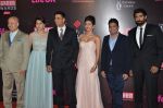 Anupam Kher, Rana Daggubati, Akshay Kumar, Taapsee Pannu, Bhushan Kumar at Life Ok Screen Awards red carpet in Mumbai on 14th Jan 2015(509)_54b7cfee32159.JPG