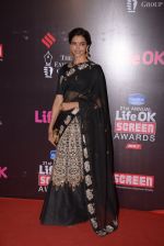 Deepika Padukone at Life Ok Screen Awards red carpet in Mumbai on 14th Jan 2015 (37)_54b7d2466cbd9.JPG