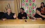 Anupam Kher, Manish Paul with Sunjiv Puri (Writer) at the launch of the film Baa Baa Black Sheep (3)_54ba07ad67748.JPG
