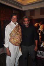 Amitabh Bachchan, R Balki at Team interview of Shamitabh in Mehboob on 4th Feb 2015 (11)_54d324c575b19.JPG