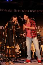 Varun Dhawan, Juhi Babbar at Pepe Jeans music festival of Kala Ghoda in Mumbai on 15th Feb 2015 (45)_54e1b36286806.jpg