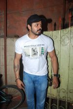Sreesanth at song recording in Mumbai on 12th March 2015 (3)_5502aaf62fe5c.JPG