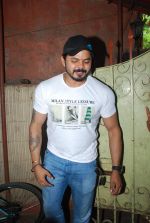 Sreesanth at song recording in Mumbai on 12th March 2015 (4)_5502aaf75a9f6.JPG