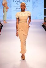 Model walks the ramp for Frou Frou at Lakme Fashion Week 2015 Day 1 on 18th March 2015 (33)_550a9cd0325fa.JPG
