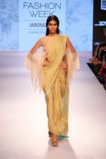 Model walks the ramp for Frou Frou at Lakme Fashion Week 2015 Day 1 on 18th March 2015 (49)_550a9ce7969ef.JPG