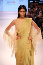 Model walks the ramp for Frou Frou at Lakme Fashion Week 2015 Day 1 on 18th March 2015 (56)_550a9cf28d5d0.JPG