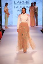 Model walks the ramp for Frou Frou at Lakme Fashion Week 2015 Day 1 on 18th March 2015 (7)_550a9ca5220d4.JPG