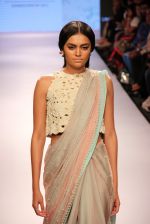 Model walks the ramp for Frou Frou at Lakme Fashion Week 2015 Day 1 on 18th March 2015 (90)_550a9d296cc40.JPG