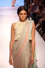 Model walks the ramp for Frou Frou at Lakme Fashion Week 2015 Day 1 on 18th March 2015 (92)_550a9d2cefa9f.JPG
