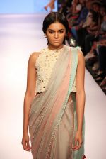 Model walks the ramp for Frou Frou at Lakme Fashion Week 2015 Day 1 on 18th March 2015 (94)_550a9d2f58c35.JPG
