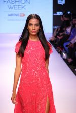 Model walks the ramp for HUEMN Show at Lakme Fashion Week 2015 Day 1 on 18th March 2015 (125)_550aa33fda326.JPG