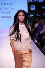Model walks the ramp for HUEMN Show at Lakme Fashion Week 2015 Day 1 on 18th March 2015 (44)_550aa2650406f.JPG