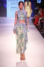 Model walks the ramp for ILK Show at Lakme Fashion Week 2015 Day 1 on 18th March 2015 (87)_550aa304551a1.JPG