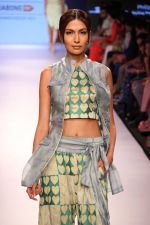 Model walks the ramp for ILK Show at Lakme Fashion Week 2015 Day 1 on 18th March 2015 (91)_550aa30b20de9.JPG