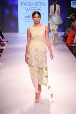 Model walks the ramp for ILK Show at Lakme Fashion Week 2015 Day 1 on 18th March 2015 (96)_550aa316dc563.JPG