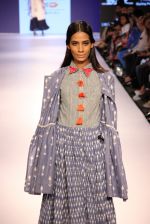 Model walks the ramp for KaSha Show at Lakme Fashion Week 2015 Day 1 on 18th March 2015 (121)_550aa3a27ee64.JPG