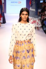 Model walks the ramp for KaSha Show at Lakme Fashion Week 2015 Day 1 on 18th March 2015 (29)_550aa2c8d4fa8.JPG