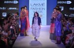 Model walks the ramp for Krishna Mehta Show at Lakme Fashion Week 2015 Day 1 on 18th March 2015 (69)_550aa5039735f.JPG