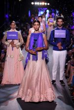 Model walks the ramp for Manish Malhotra Show at Lakme Fashion Week 2015 Day 1 on 18th March 2015 (135)_550aa9d92074a.JPG