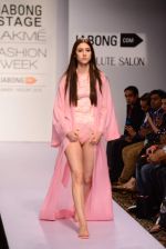 Model walks the ramp for Sailex Show at Lakme Fashion Week 2015 Day 1 on 18th March 2015 (22)_550aaae67ec44.JPG