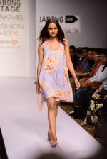 Model walks the ramp for Sailex Show at Lakme Fashion Week 2015 Day 1 on 18th March 2015 (33)_550aaafd1c0de.JPG