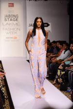 Model walks the ramp for Sailex Show at Lakme Fashion Week 2015 Day 1 on 18th March 2015 (45)_550aab0ed0a75.JPG
