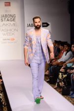 Model walks the ramp for Sailex Show at Lakme Fashion Week 2015 Day 1 on 18th March 2015 (50)_550aab13ab1c0.JPG