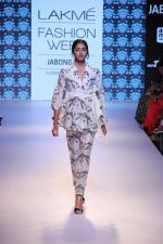 Model walks the ramp for Yogesh Chaudhry Show at Lakme Fashion Week 2015 Day 1 on 18th March 2015 (2)_550aac8727985.JPG