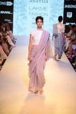 Model walks the ramp for Anavila Show at Lakme Fashion Week 2015 Day 2 on 19th March 2015 (3)_550c00fc6f9f0.JPG