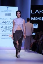 Model walks the ramp for Antar Agni Show at Lakme Fashion Week 2015 Day 2 on 19th March 2015 (35)_550c01330a543.JPG