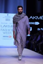 Model walks the ramp for Antar Agni Show at Lakme Fashion Week 2015 Day 2 on 19th March 2015 (7)_550c0115c4d19.JPG