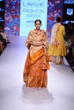 Model walks the ramp for Gaurang Show at Lakme Fashion Week 2015 Day 2 on 19th March 2015 (113)_550c0525c309b.JPG