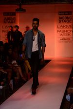 Model walks the ramp for Killer and Easies Show at Lakme Fashion Week 2015 Day 2 on 19th March 2015 (117)_550c06cf1b99b.JPG