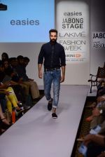 Model walks the ramp for Killer and Easies Show at Lakme Fashion Week 2015 Day 2 on 19th March 2015 (32)_550c05f60ac7f.JPG