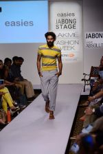 Model walks the ramp for Killer and Easies Show at Lakme Fashion Week 2015 Day 2 on 19th March 2015 (48)_550c06259b3ce.JPG