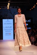 Model walks the ramp for Marg By Soumitra Show at Lakme Fashion Week 2015 Day 2 on 19th March 2015 (46)_550c070f2b2c8.JPG