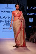Model walks the ramp for Marg By Soumitra Show at Lakme Fashion Week 2015 Day 2 on 19th March 2015 (57)_550c07348691d.JPG